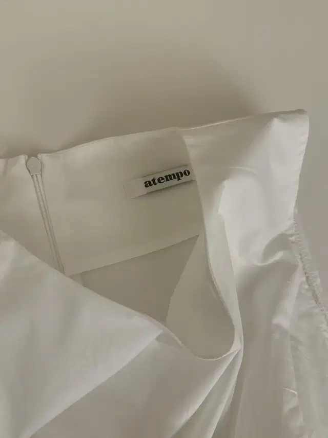 Atempo 아템포 Sleeveless dress - white, 기본