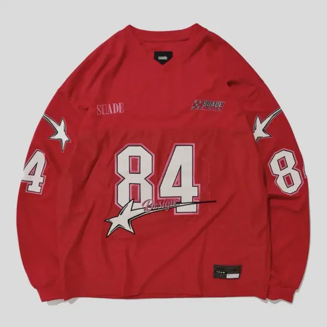 SUADE 84 STAR RACING LONG SLEEVE [RED]