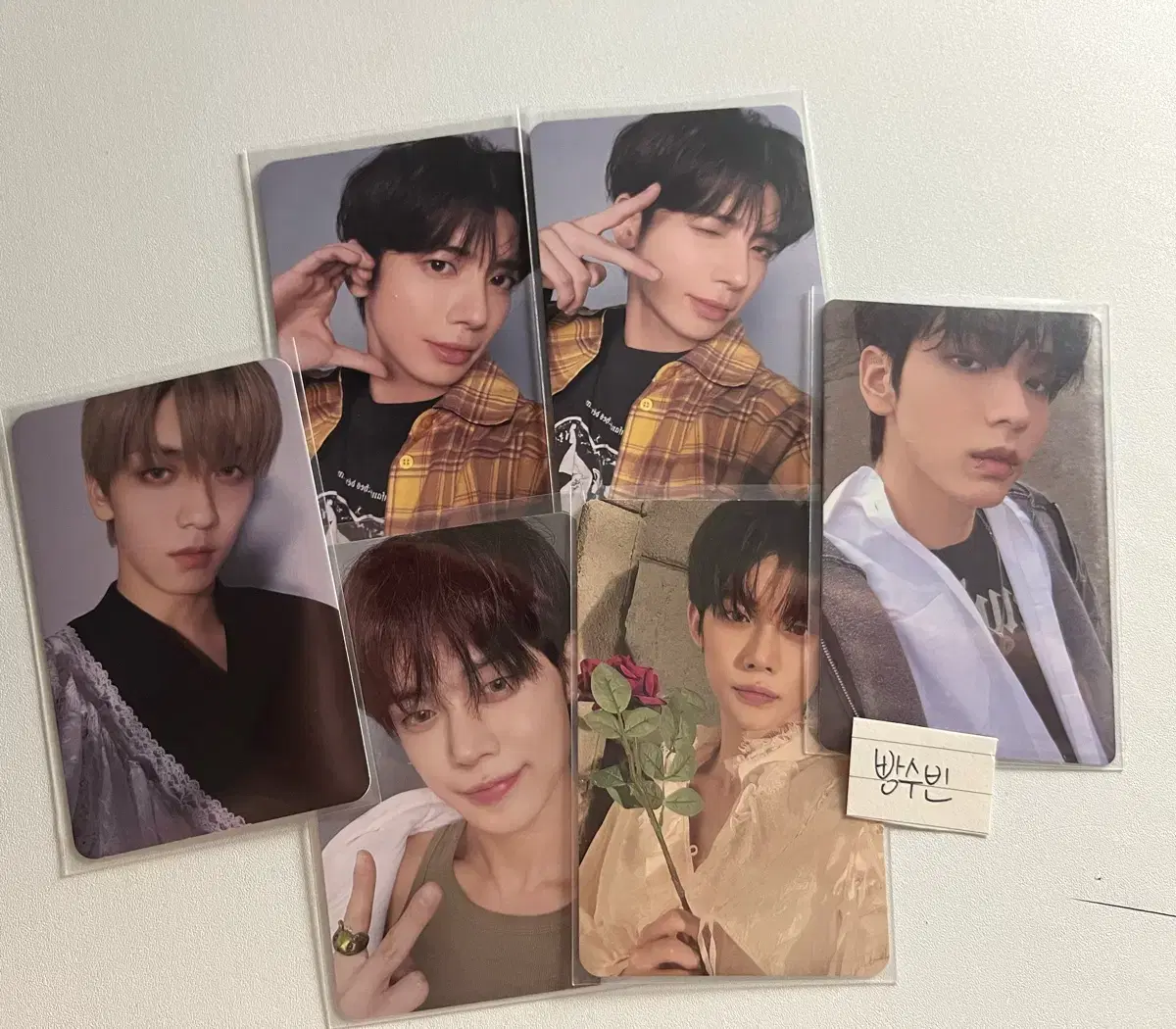 txt photocard déjà vu soobin yeonjun taehyun bbobatoo sharing bulk