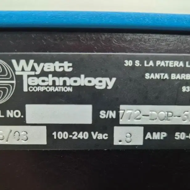 Wyatt Technology OPTILAB 간섭계 굴절계/WEA-01