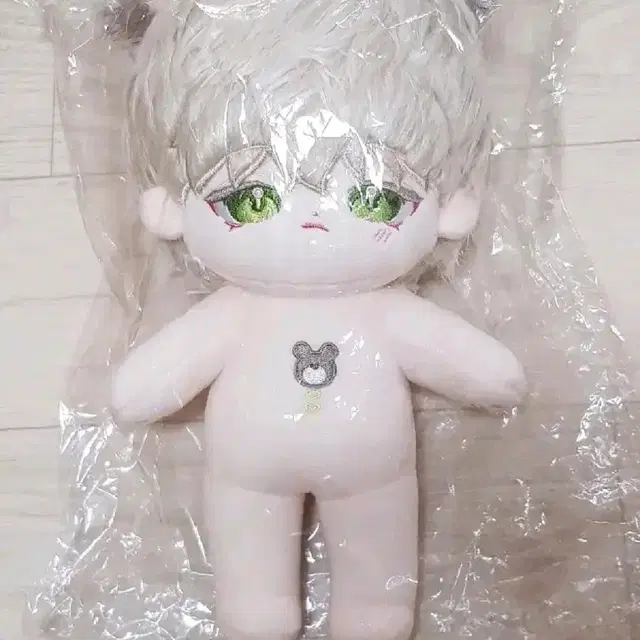 반택포))무속성 솜인형 삐죽곰 20cm 양도