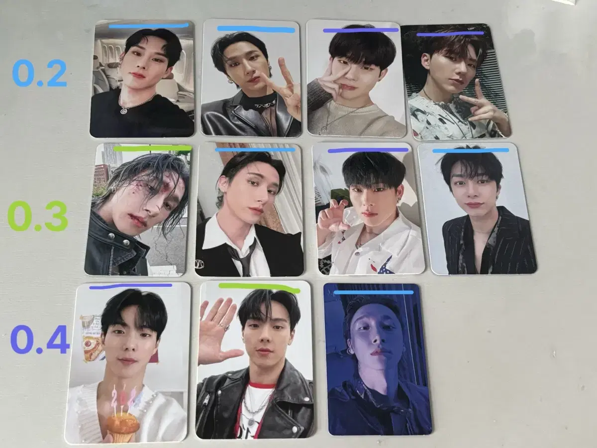 Monstax photocard seasons greetings pre-order benefit Gambler Overdrive 11Damsun Unseen Reason sell WTS