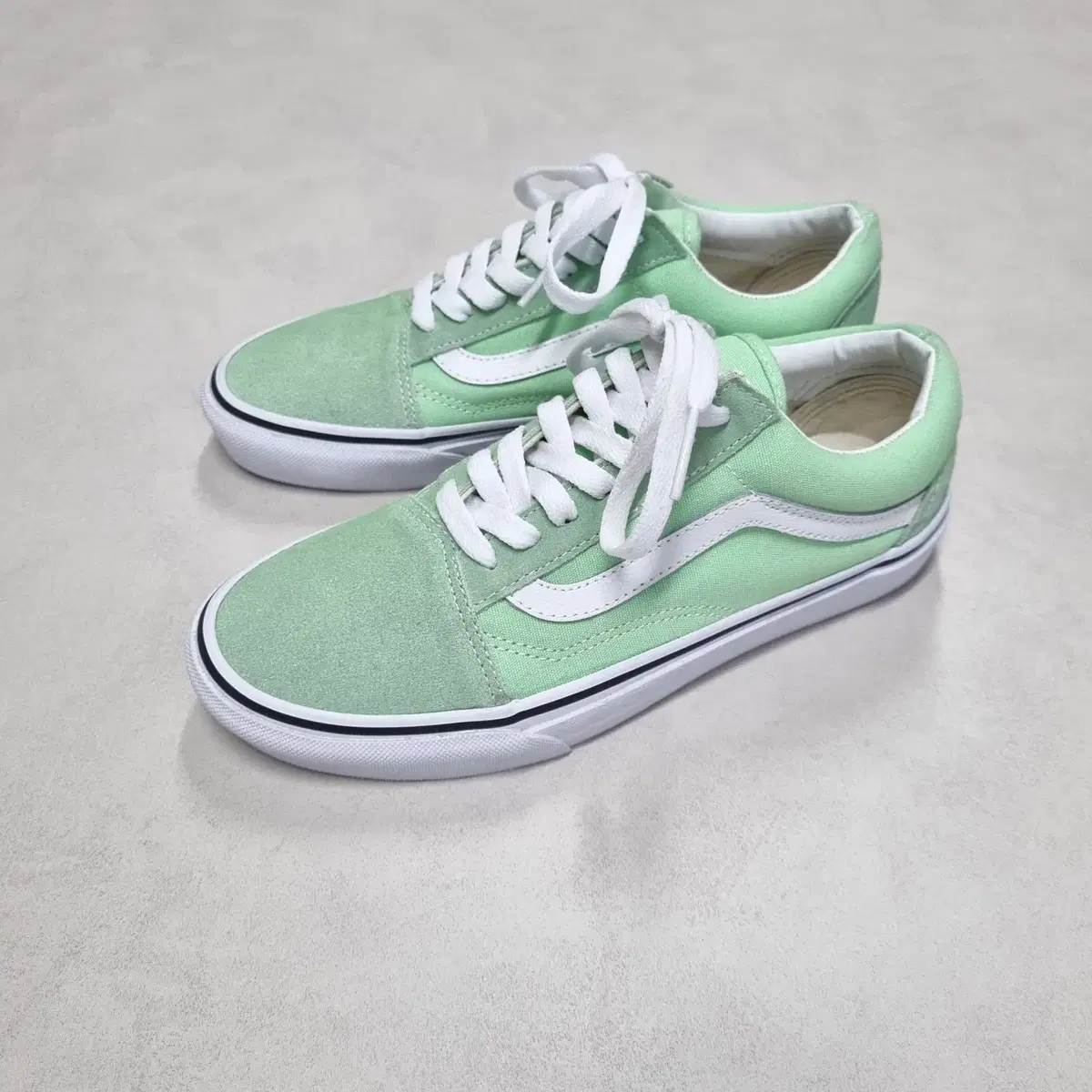 반스 올드스쿨 그린애쉬 민트 - 240  VANS oldskool