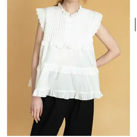 Without summer lettuce blouse