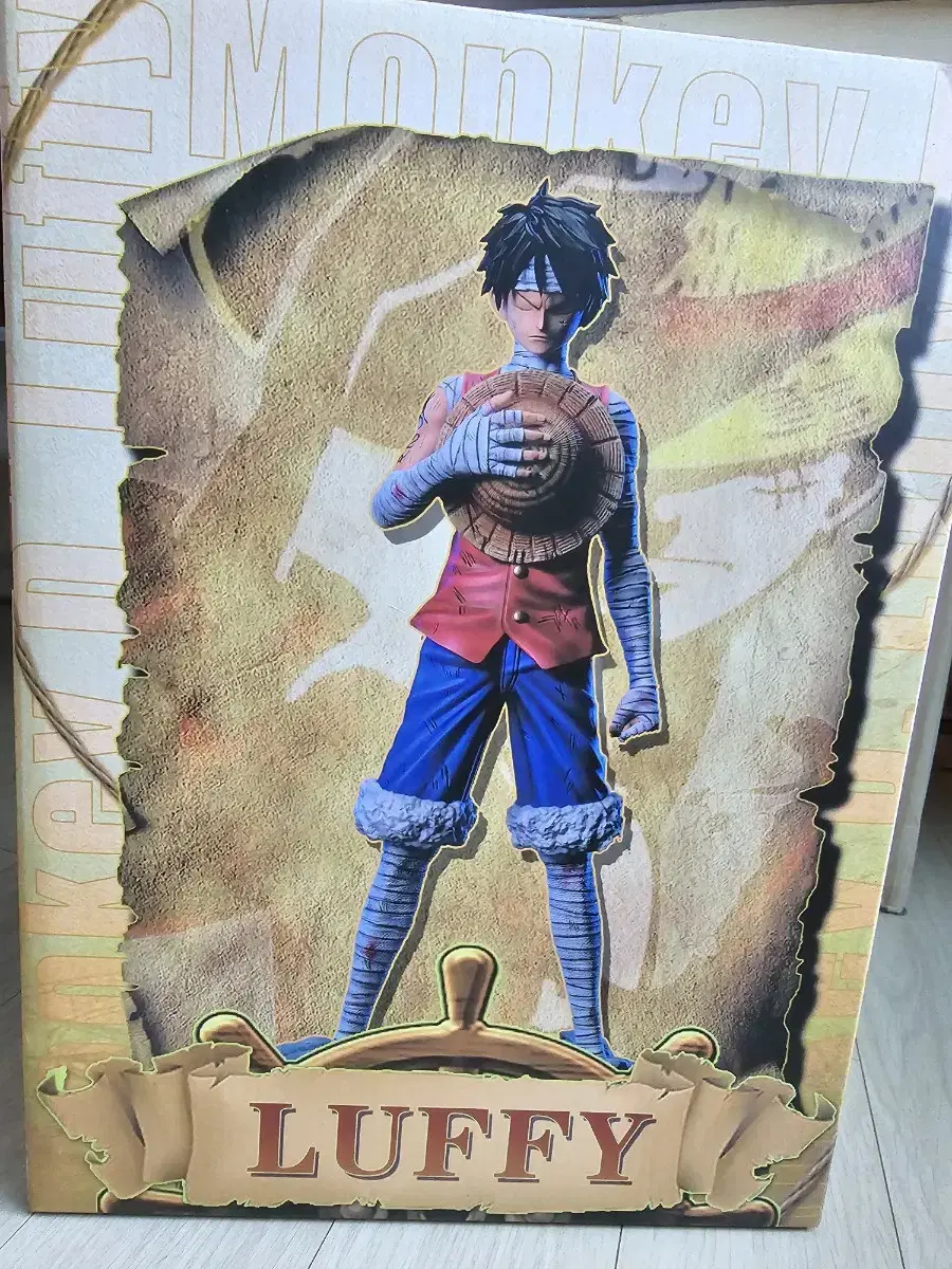 ONEPIECE Luffy 3D2y Resin