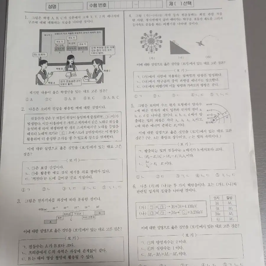 2025 시대인재 김성도T pre모의고사 1~4회 물리학1