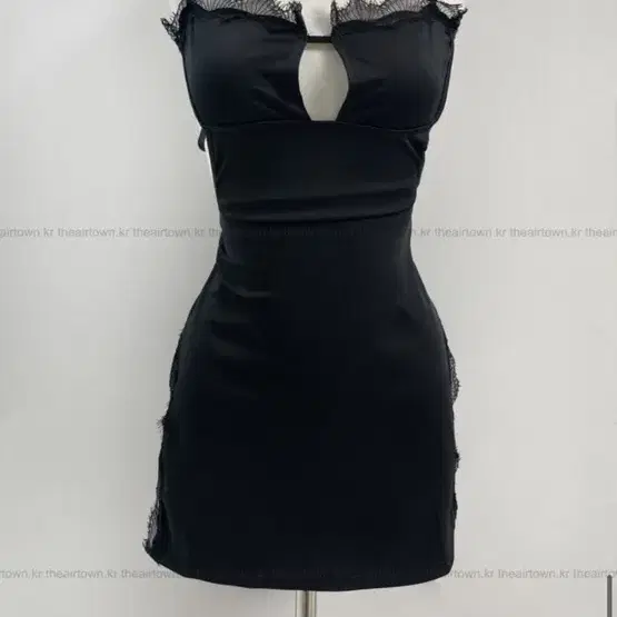 디에어타운 backless sleeveless dress set