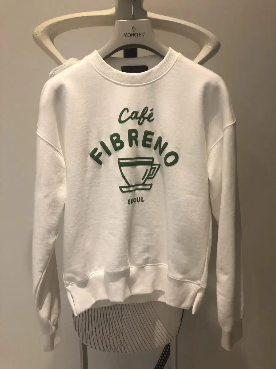 Cafe fibreno 피브레노 여성 맨투맨 티셔츠 (새제품)