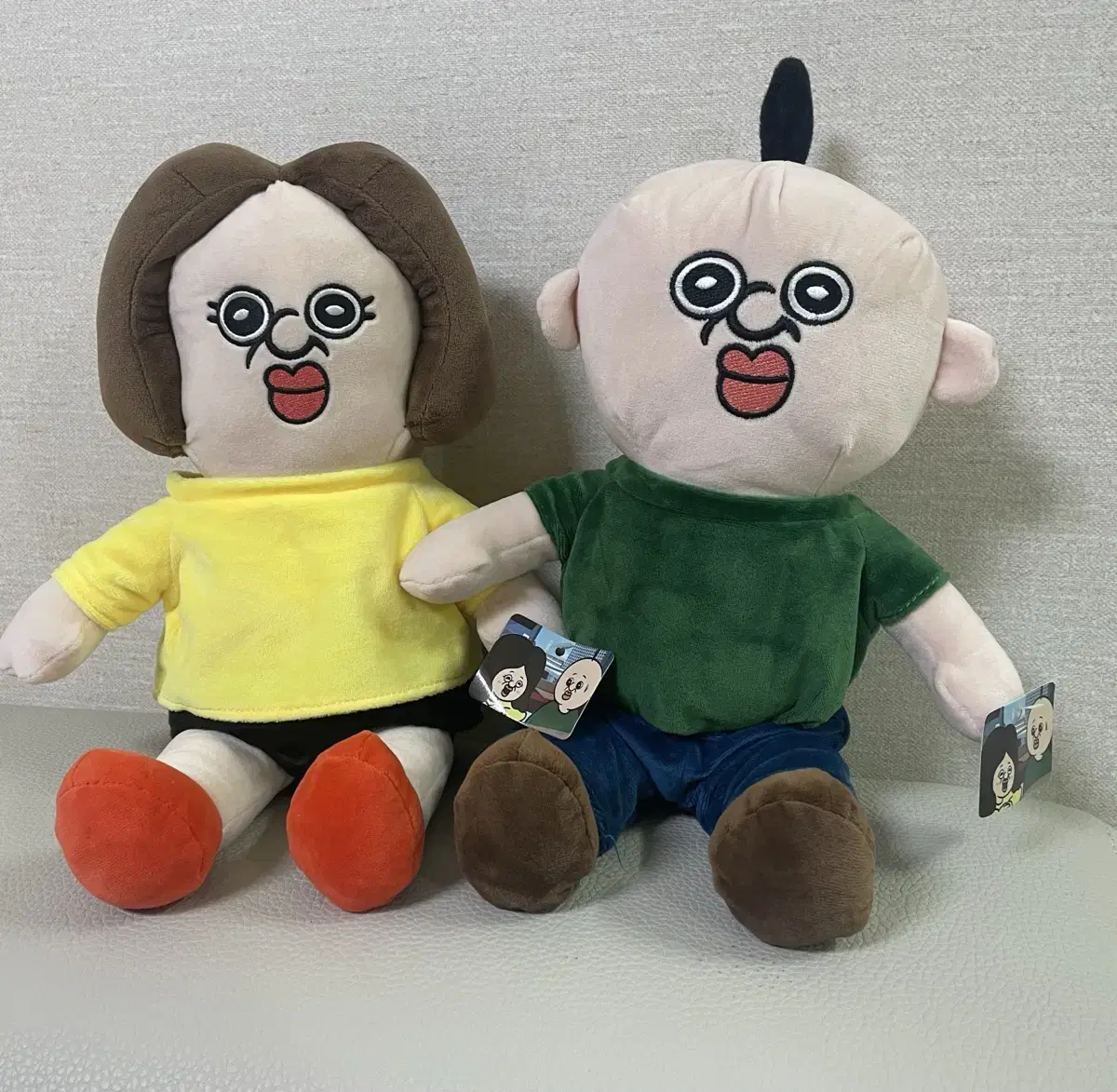 빵빵이+옥지 인형세트 일괄