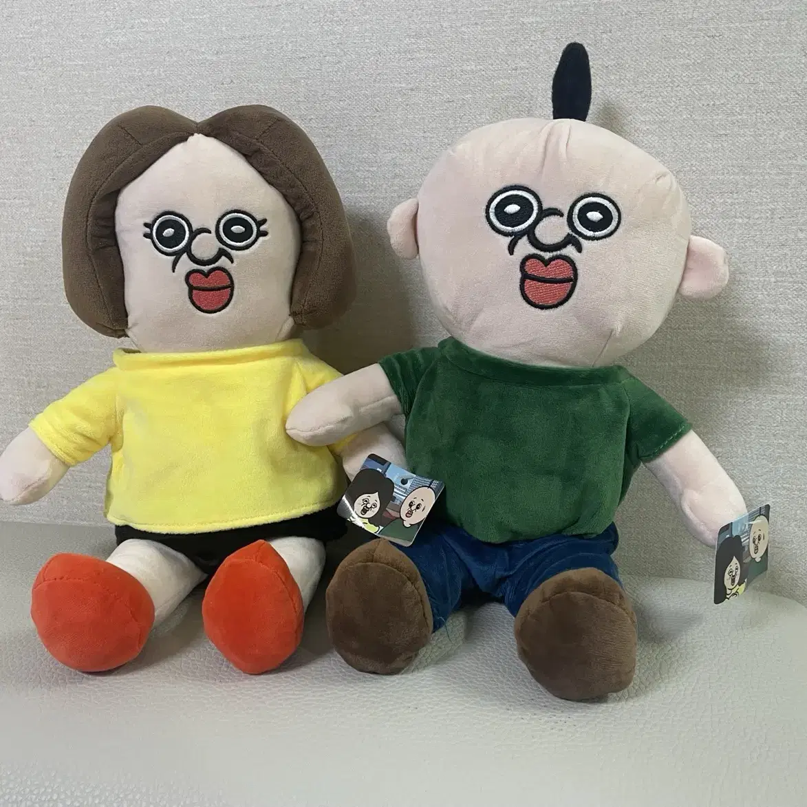 빵빵이+옥지 인형세트 일괄