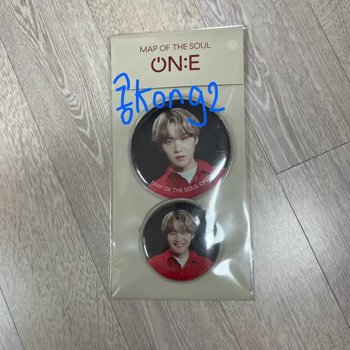 BTS mapsole online concert bts suga canbadge, cover set bulk sell ld photocard