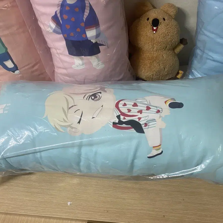 방탄 팝업 하우스 비티에스 인형 쿠션  필로우 베개 BTS DOLL