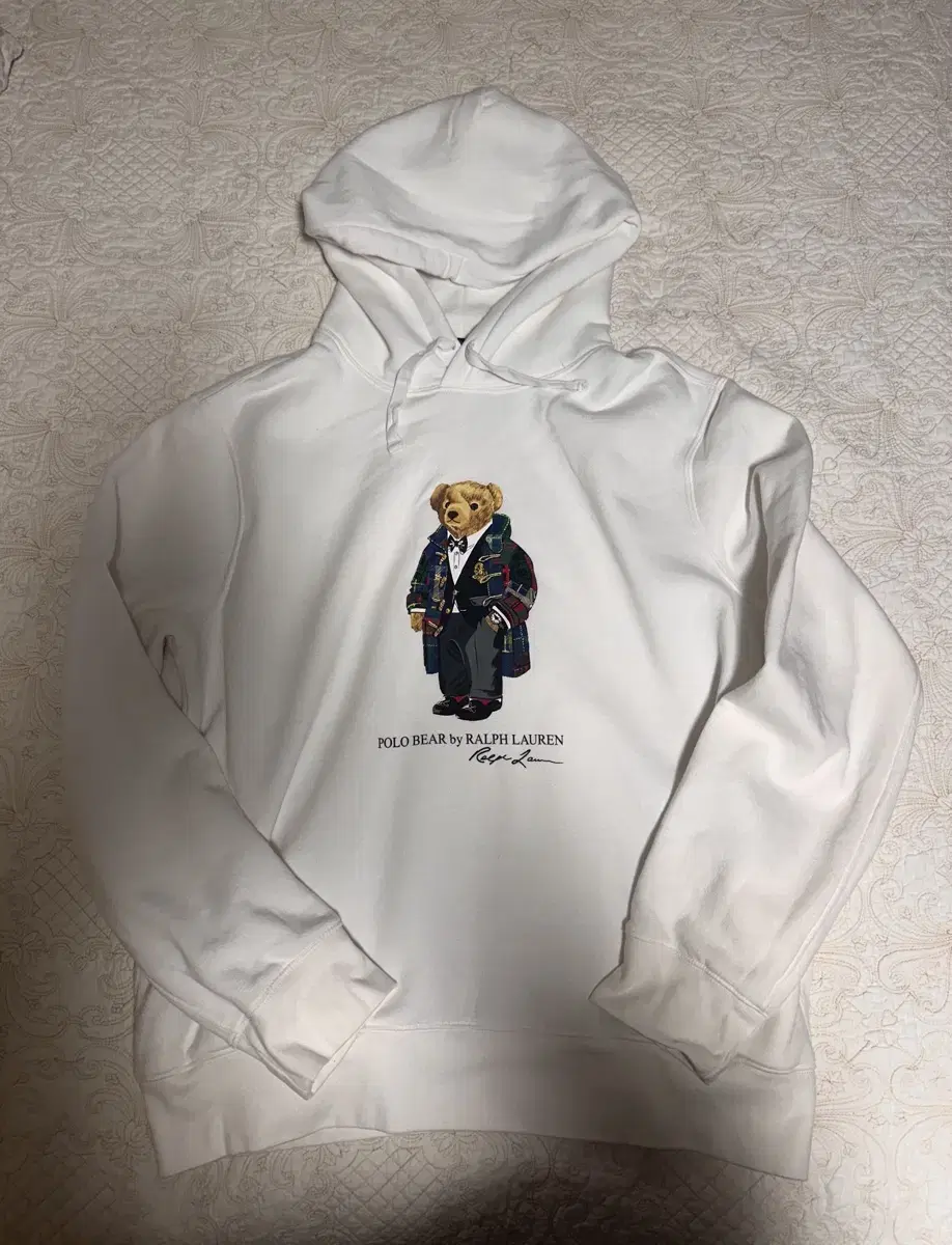 Polo Ralph Lauren Polo Bear Hoodie White L