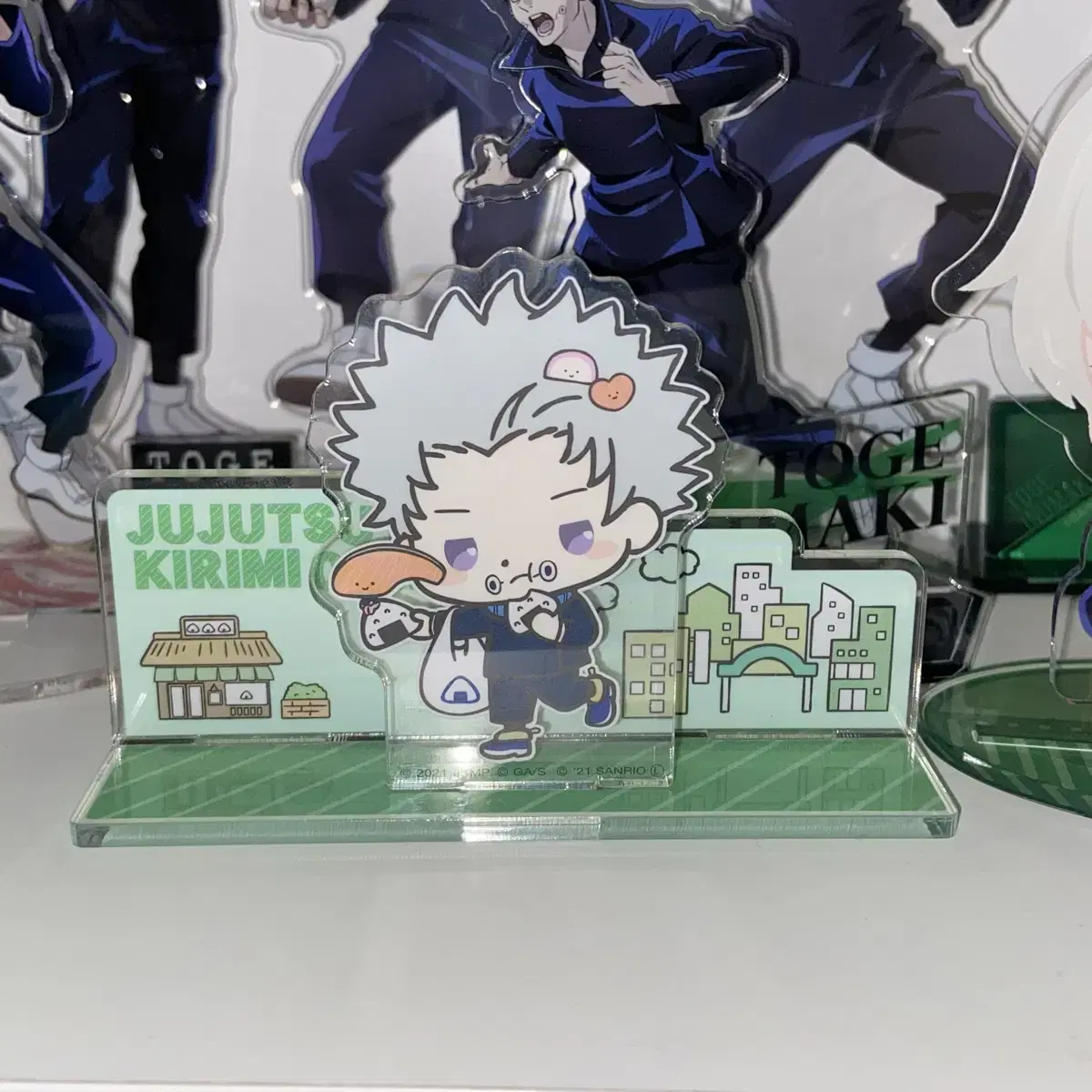 Zuu Inumaki Toge acrylic stand Sanrio Tokyo Tower SD keyring Postcard