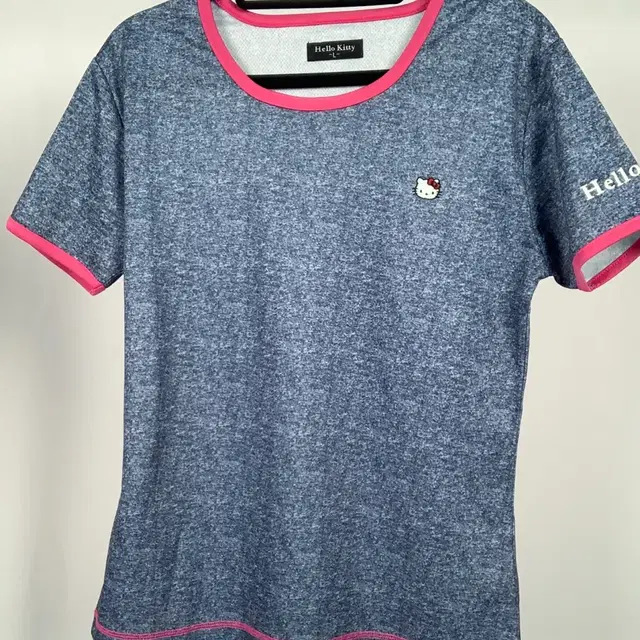 Hello Kitty Pink and Light Navy T-shirt