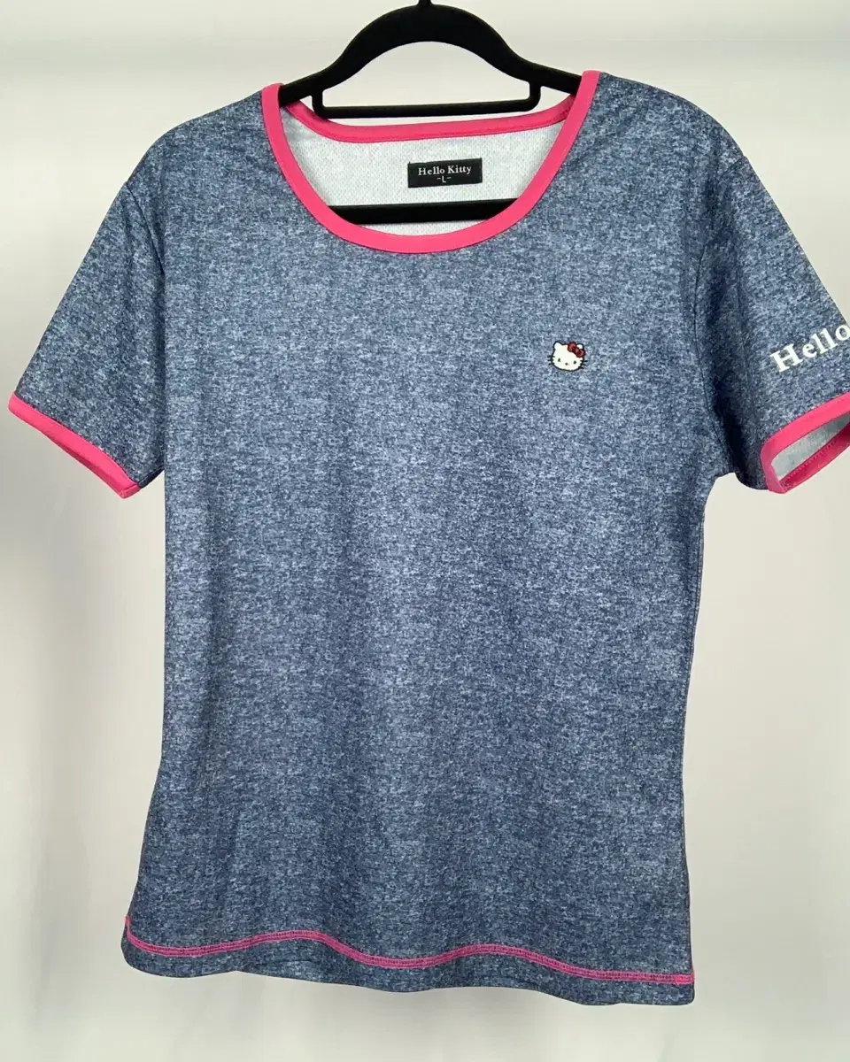 Hello Kitty Pink and Light Navy T-shirt