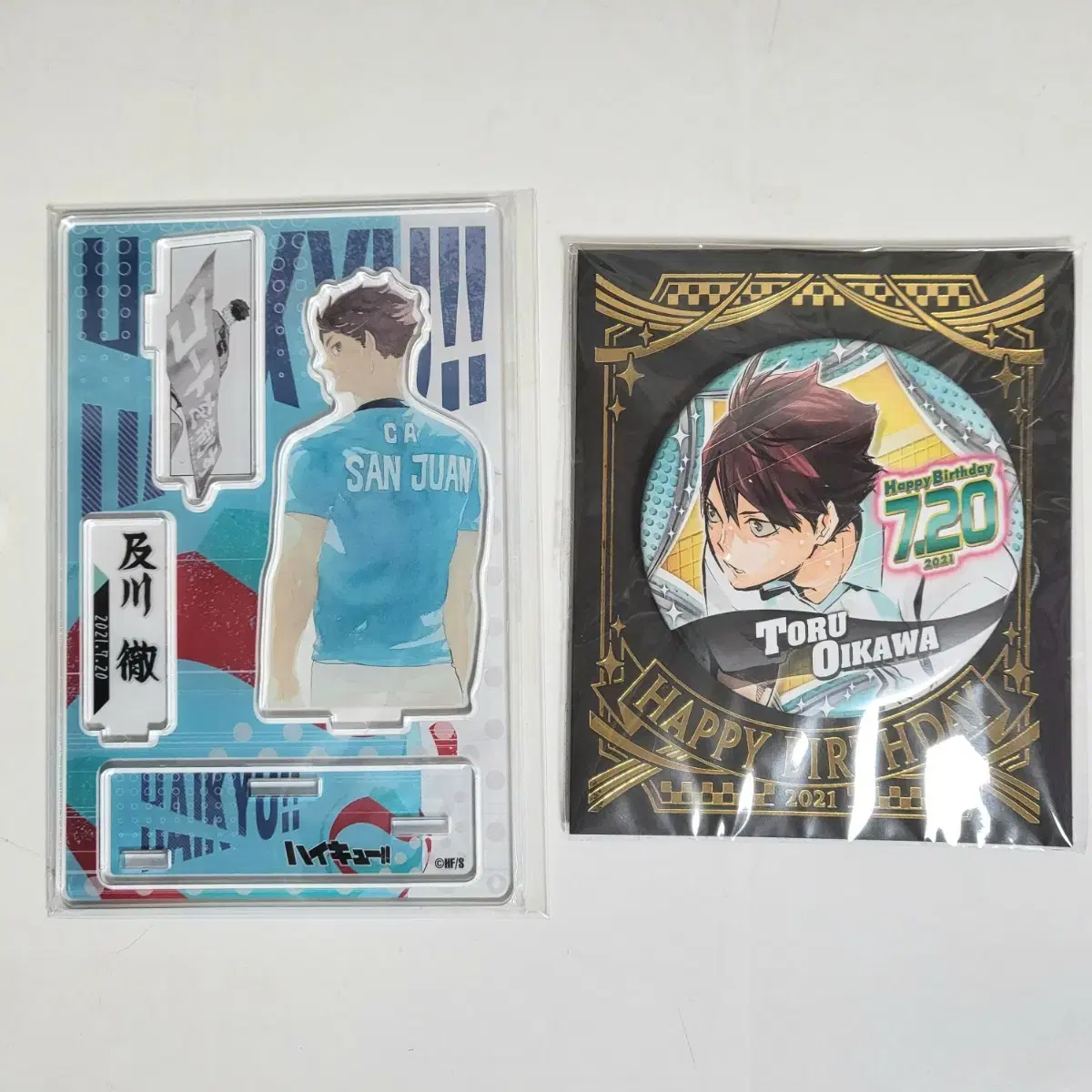 Haikyuu Shueiya Jump Shop Toru Oikawa Diorama Can Badge 21 sets sold