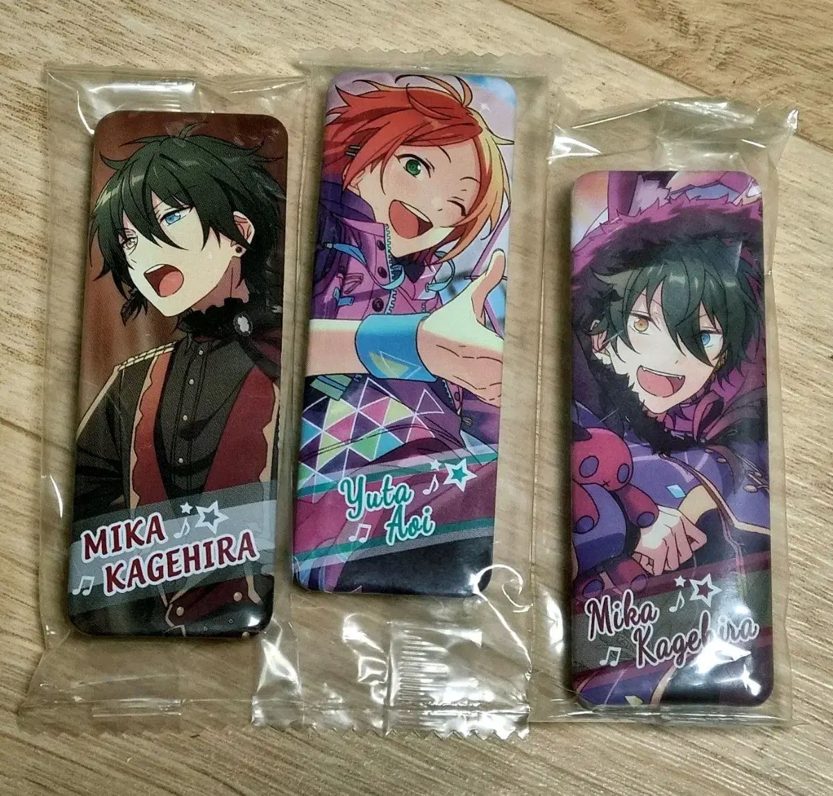 Ensemble Stars (Angsta) Long Can Badge / Yuta, Mika