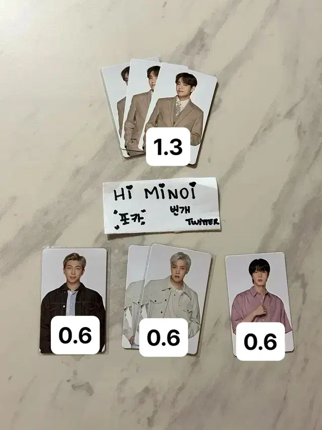 방탄 지갑 위버스 포카 BTS WALLET WEVERSE PC