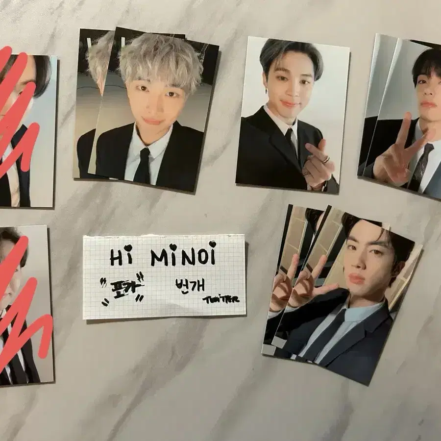 방탄 방방콘 엽서 보조배터리 포카 BTS BANGBANGCON PC