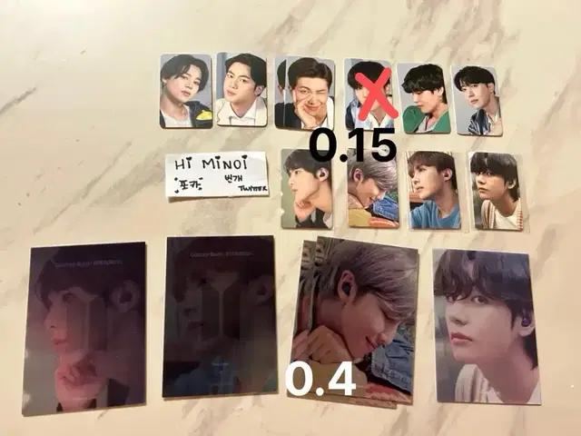 방탄 삼성 렌티큘러 포카 BTS SAMSUNG LENTICULAR POC