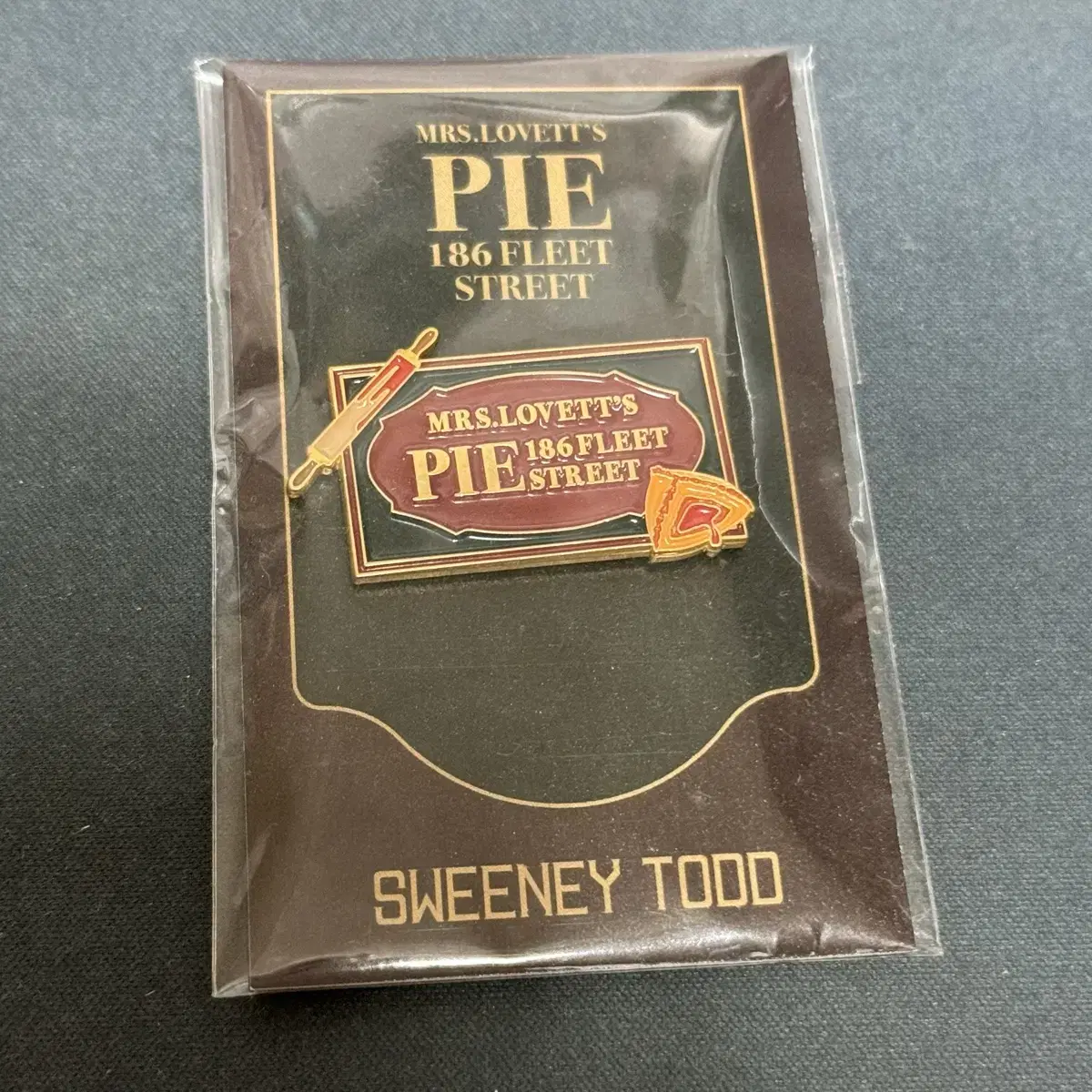 Sweeney Todd Rabbit Pie Badge