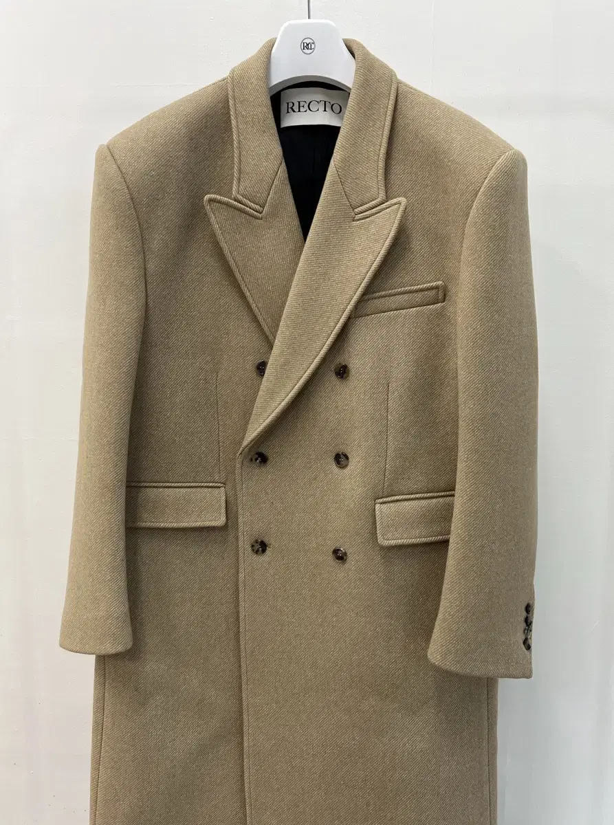 Recto 23FW Roberfeld Double Coat Beige