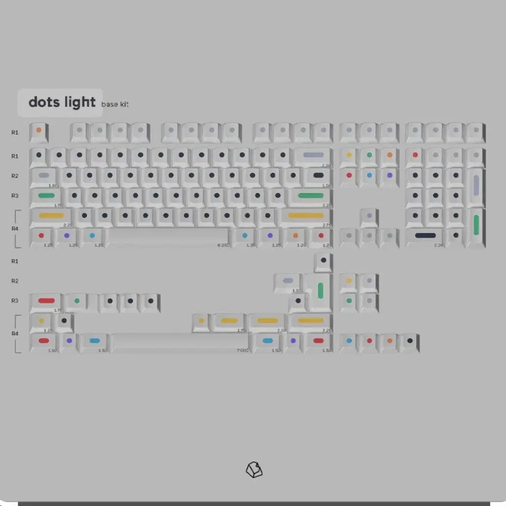 급처)))gmk dots2 light base 커스텀키보드 키캡