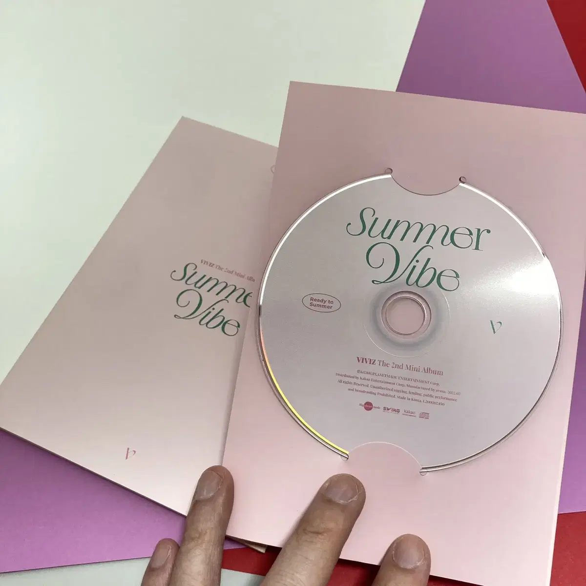 [중고음반/CD] 비비지 VIVIZ 2nd 미니앨범 Summer Vibe