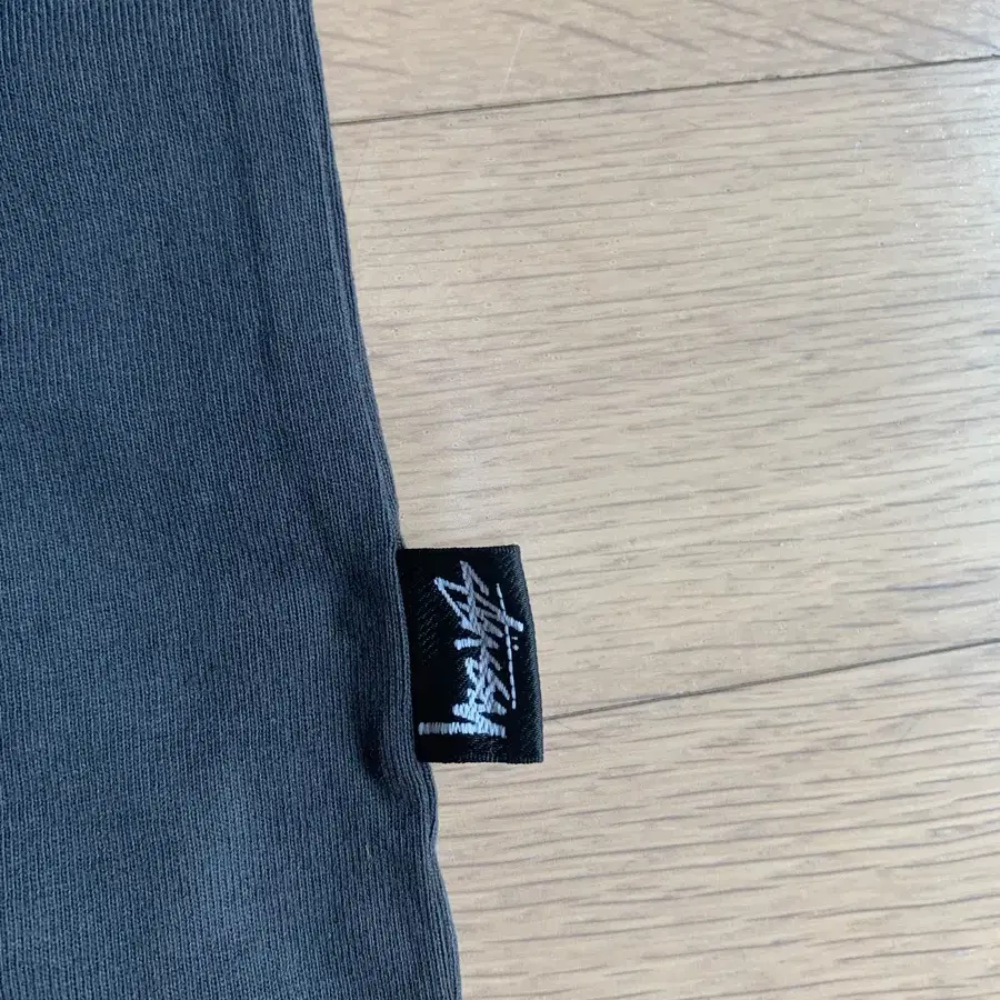 [XXL] stussy 스투시 피그먼트 다이드 롱슬리브 긴팔 티셔츠 블랙