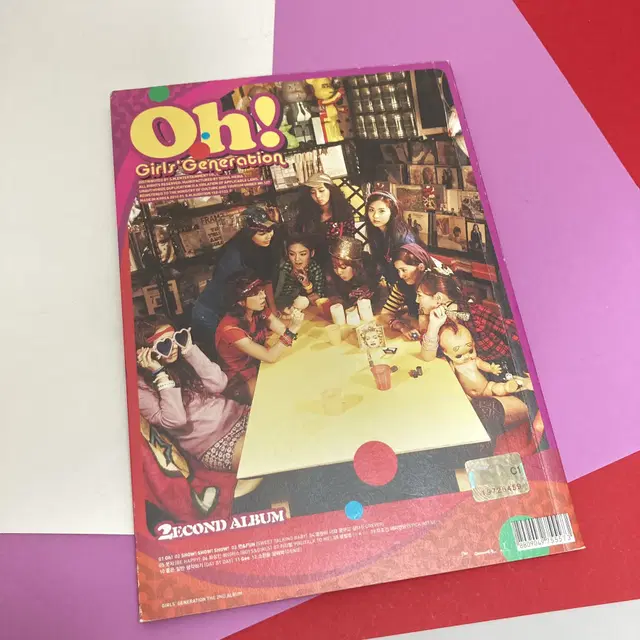 [중고음반/CD] 소녀시대 Girls' Generation 2집 Oh