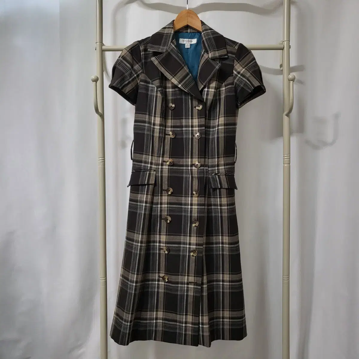 b915 [4] isaac mizrahi checked onepiece