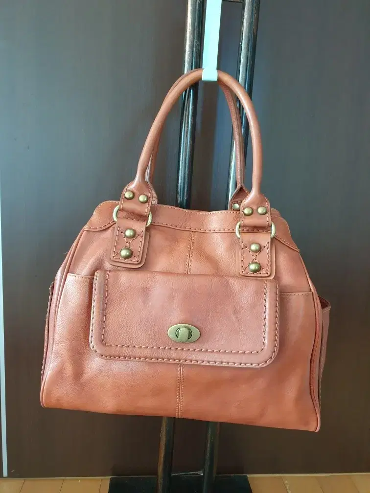 Bean Pole Leather Bag (Genuine)