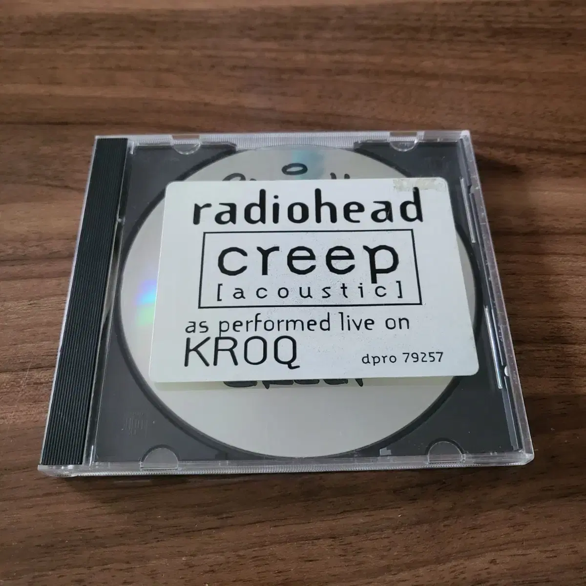 라디오헤드 radiohead Creep 어쿠스틱 버전 프로모션 앨범