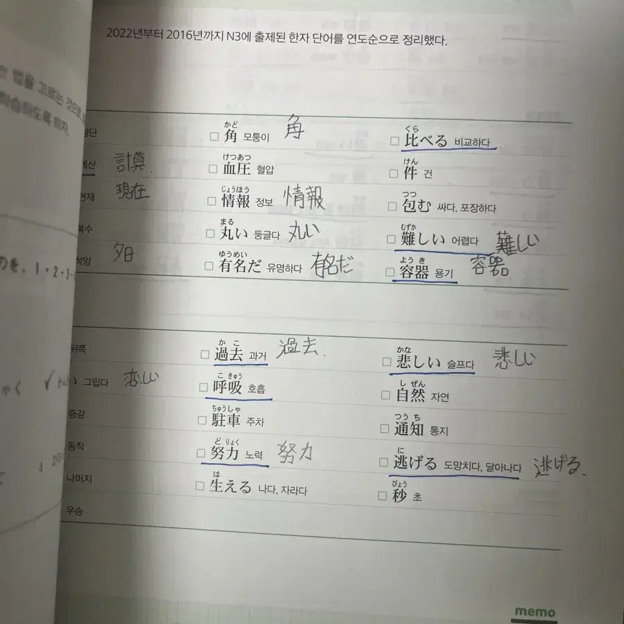 JLPT 문제집 3권 일괄 판매