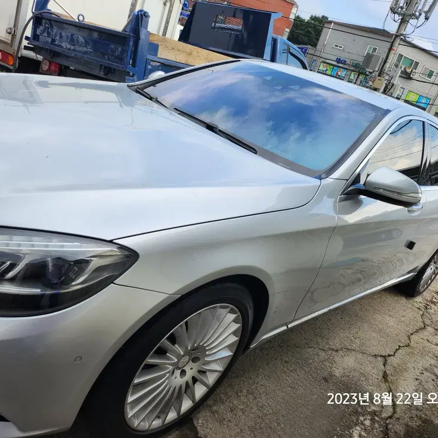 벤츠S350D 블루텍