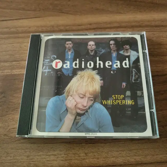 라디오헤드 radiohead stop whispering 프로모션 cd