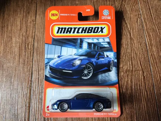 매치박스 Porsche 911 Targa 4 미니카 다이캐스트