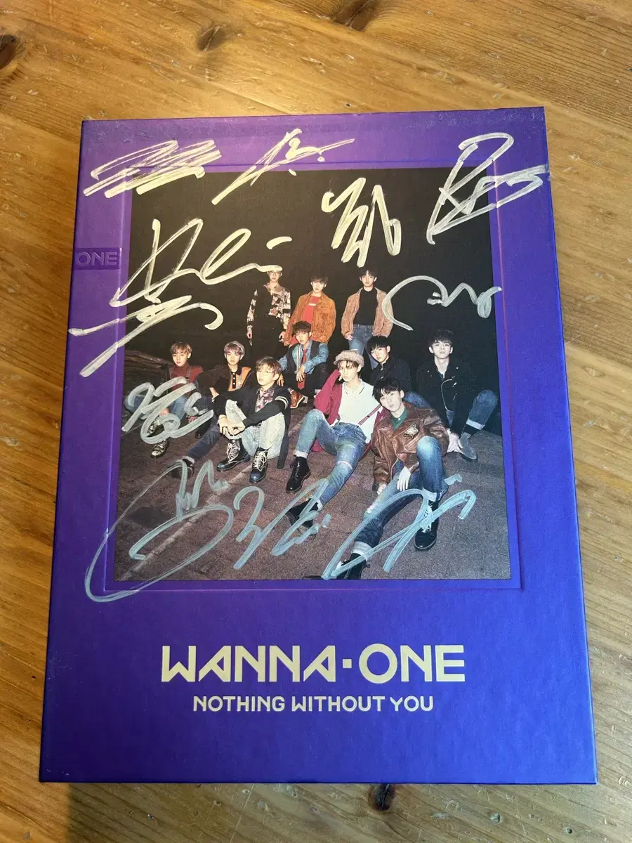 Wanna One Signed Album