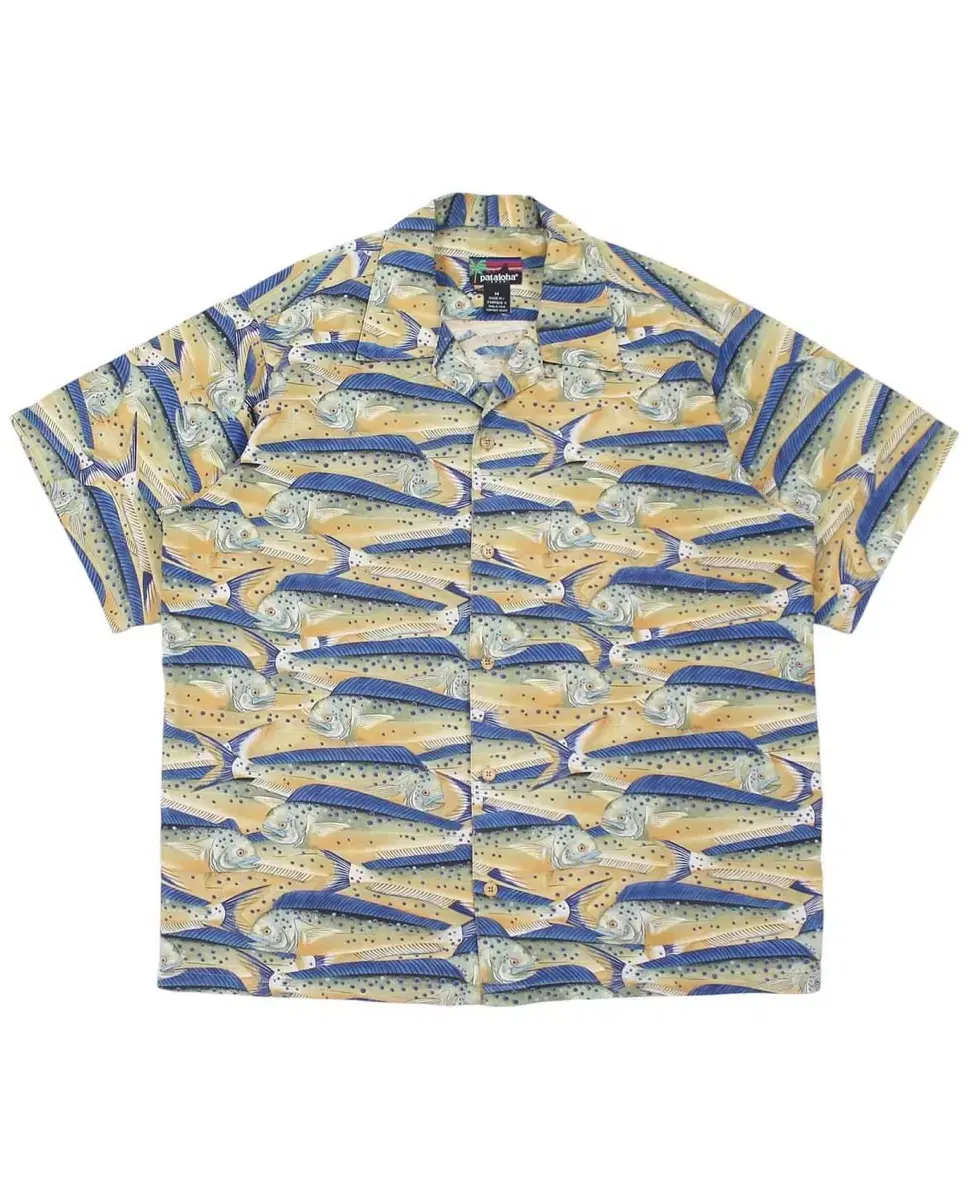 1995 Patagonia Pataroha Shirt Mahi Mahi Mahi All New