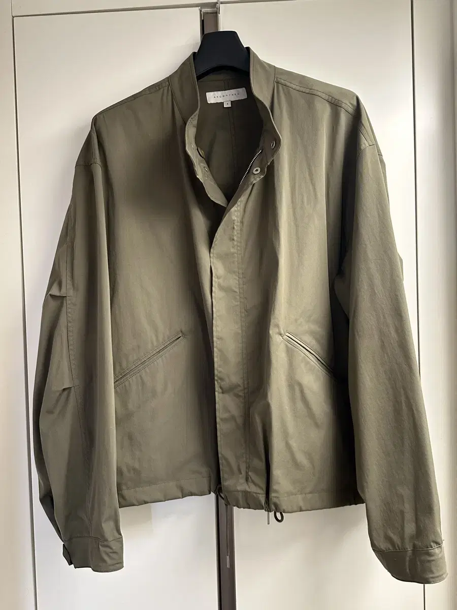 [5] Brownfield Essential Short Jacket Khaki