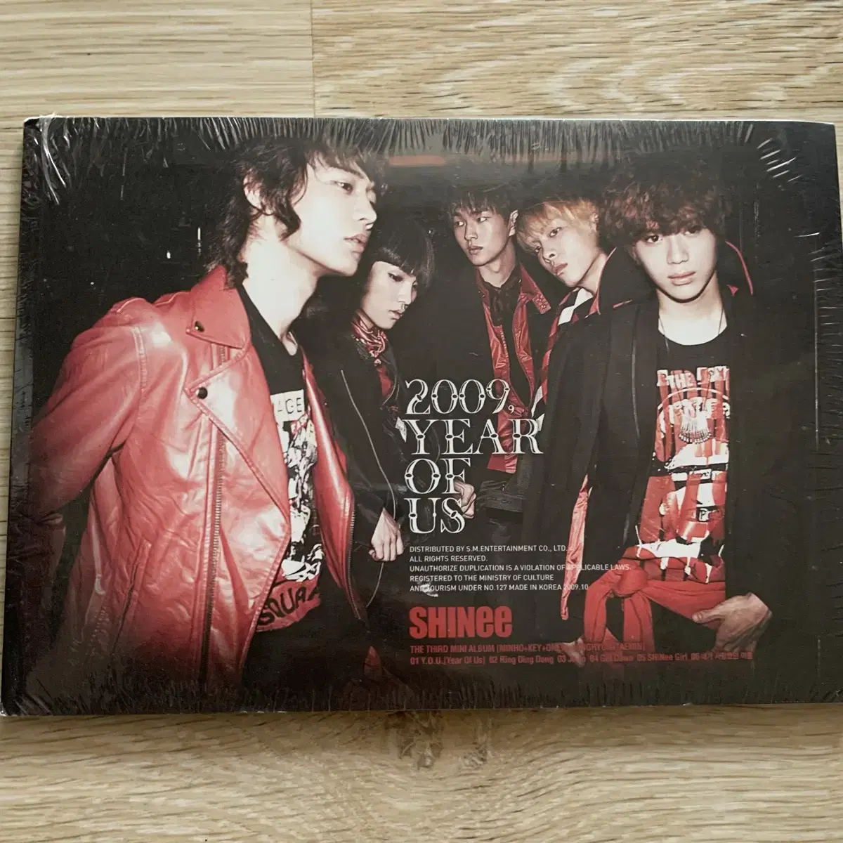 SHINee Ling Ding Dong album (unsealed)