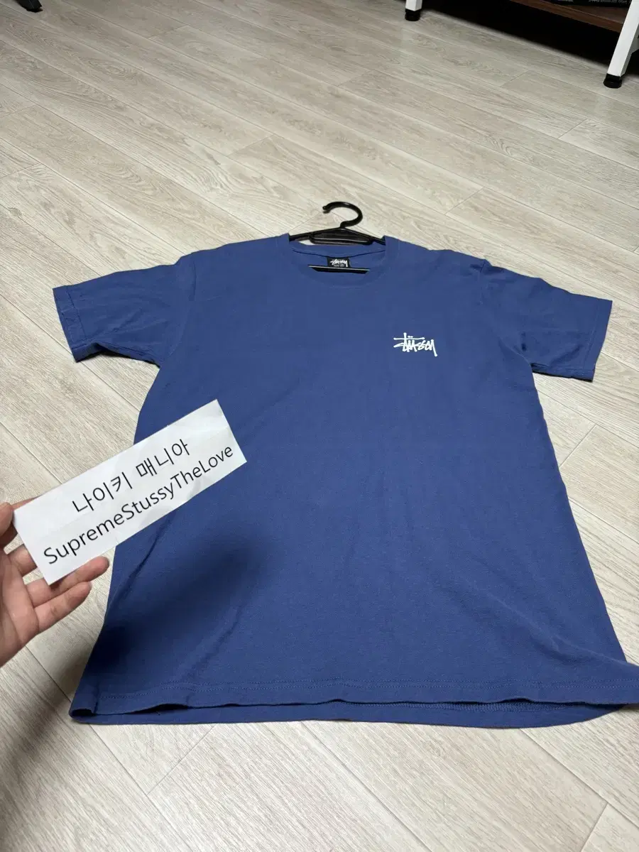 [M] Stussy Basic T-Shirt Midnight