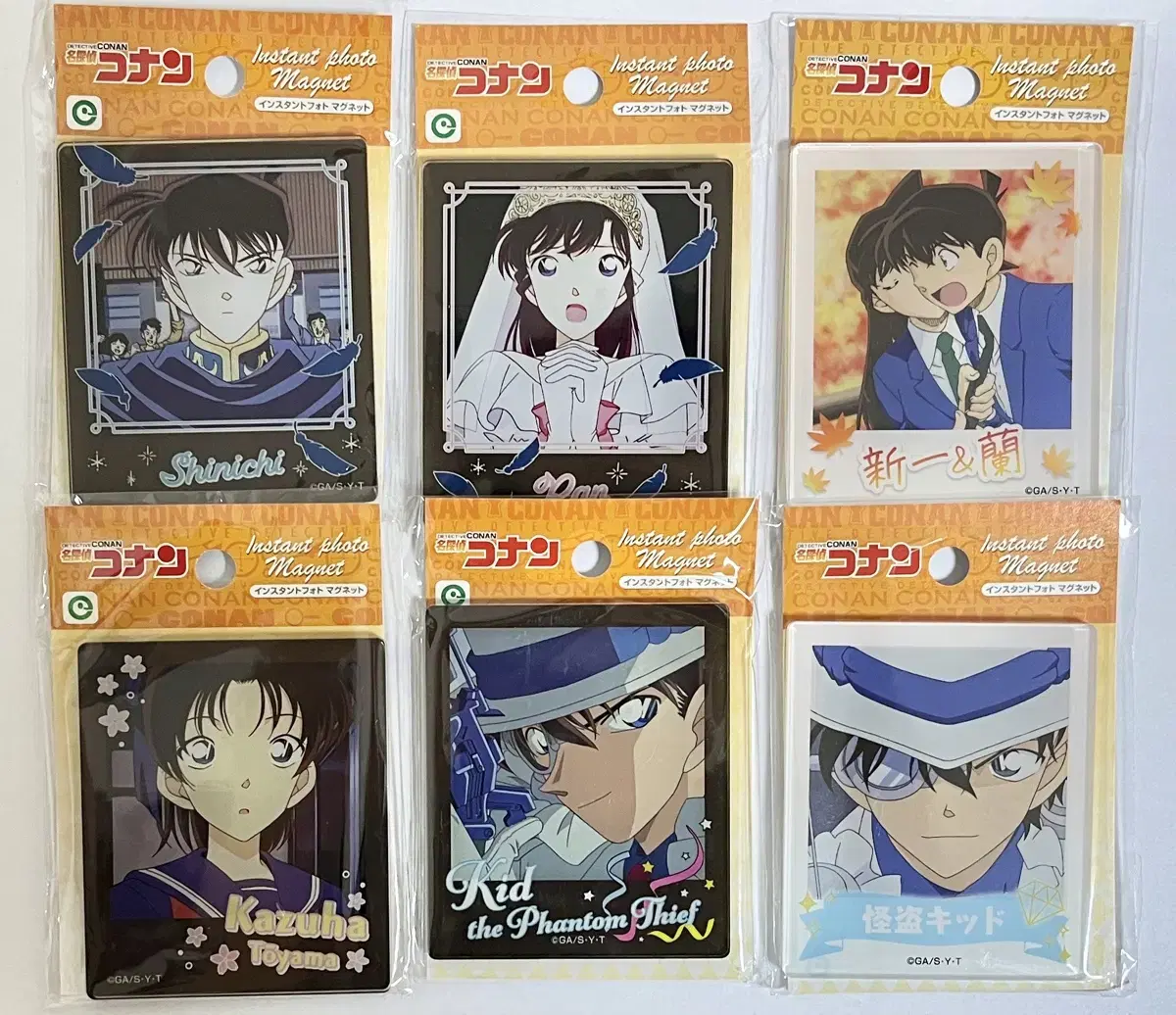 detective conan photo magnet magnets