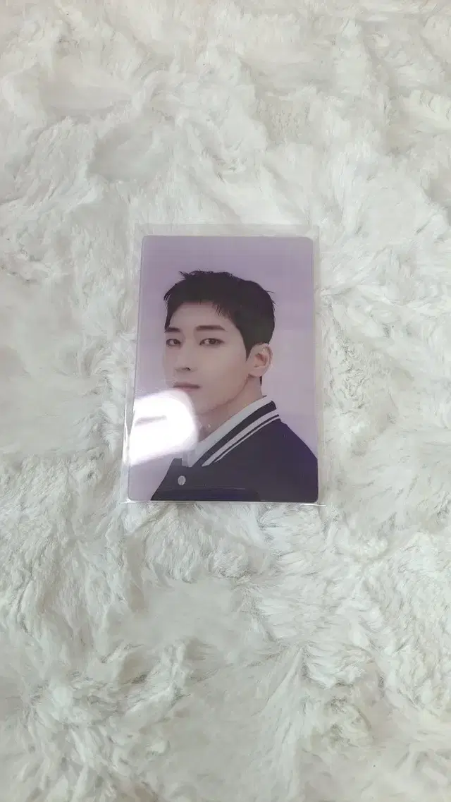 세븐틴 원우 팔로우콘 트레카 투명 포카