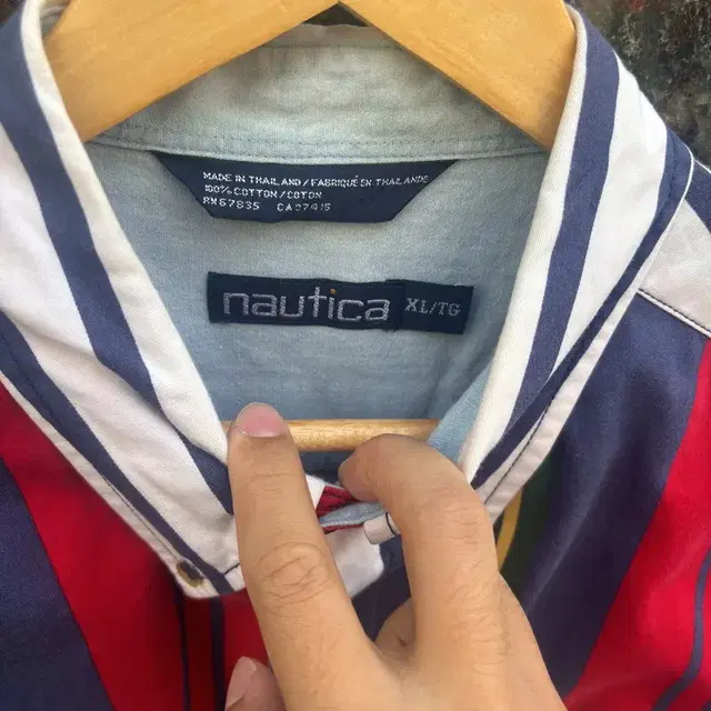 NAUTICA 노티카 올드스쿨 스트라이프 셔츠