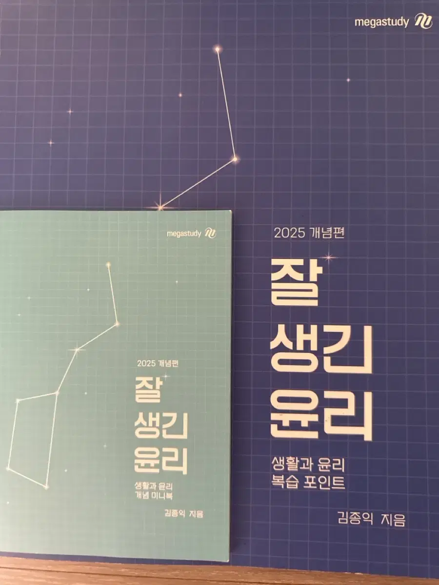 메가스터디) 김종익 잘생긴윤리 생윤 생활과 윤리 복습책