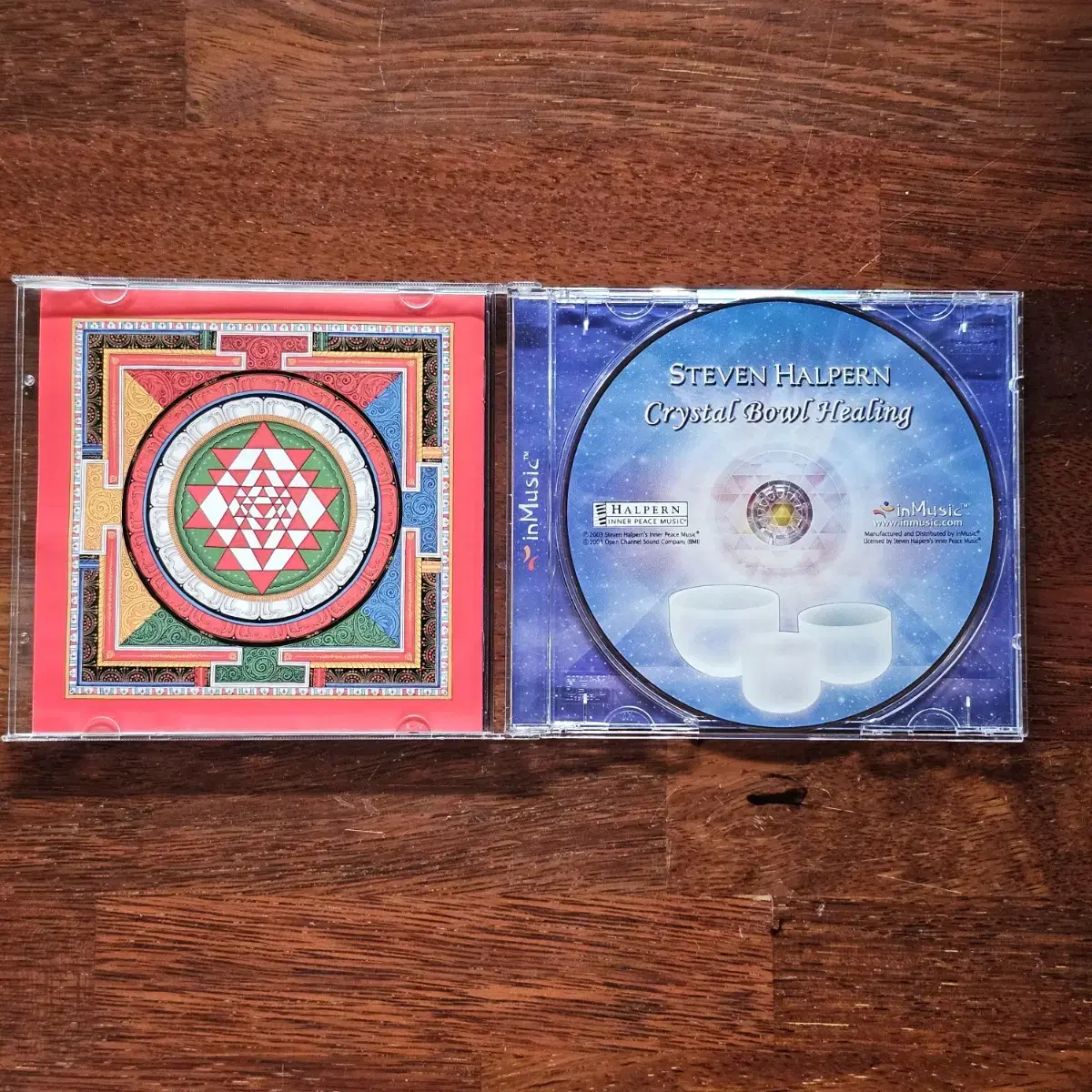 Steven Halpern Crystal Bowl Healing CD