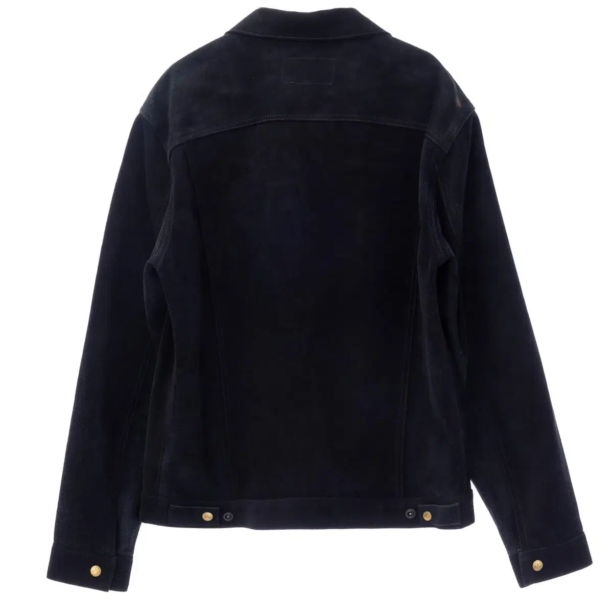 38) BONCOURA 3rd suede jacket black