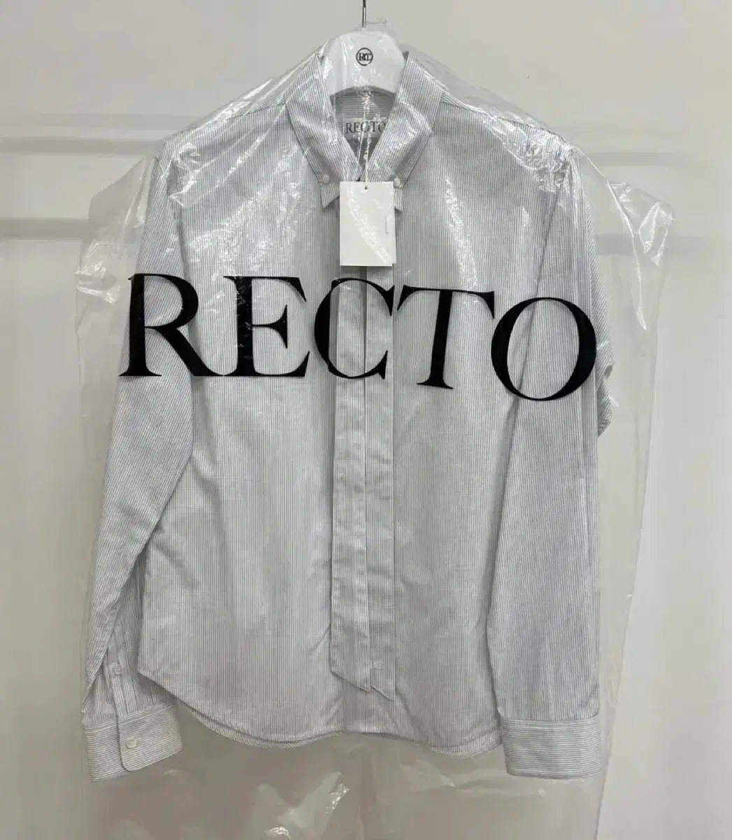 Recto 24SS Pinstripe T-Shirt